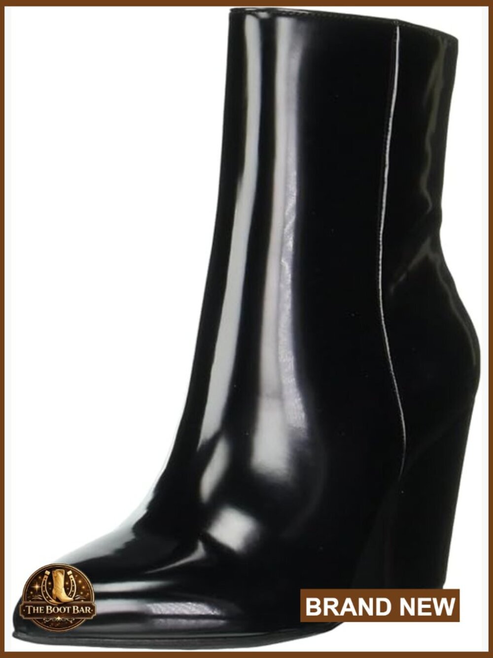 Stylish Wedge Booties with Lace-Up Front and Pointed Toe